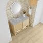 James Martin Vanities Marigot Single 48" Single Vanity in Sun-washed Oak with 3 cm Victorian Silver Quartz Top, , large