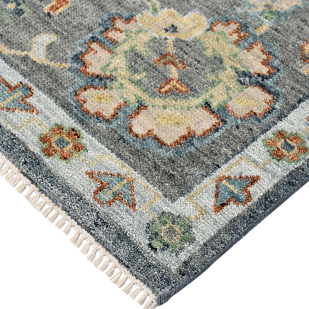 Amer Rugs Jaigarh 9&#39; x 12&#39; Denim and Slate Area Rug, , large