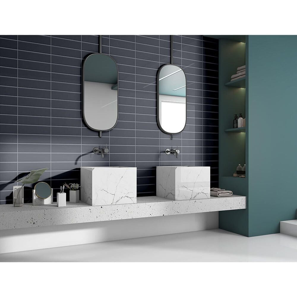 Emser Catch Silicon 2&quot; x 8&quot; Glossy Ceramic Tile, , large