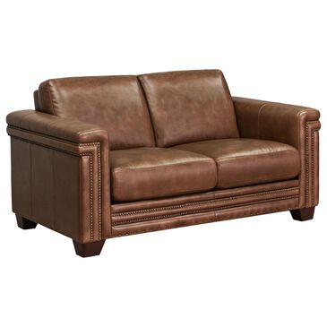 Hydeline Vail Stationary Loveseat in Aged Maple, , large
