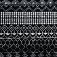 Safavieh Tulum 2" x 7" Black and Ivory Runner, , large
