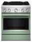 KitchenAid 30" Dual Fuel Freestanding Range with No Preheat Air Fry Mode in Cardamom, , large