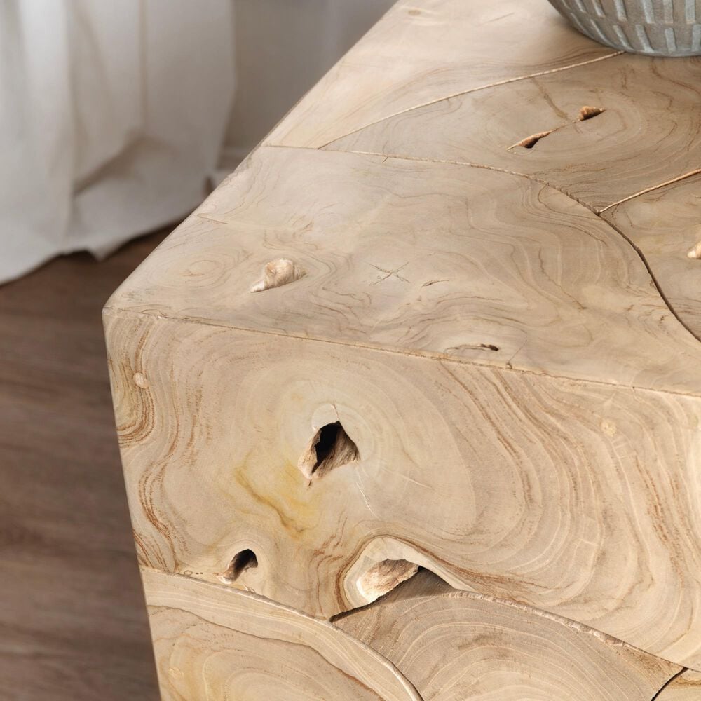 Crestview Collection Jackson End Table in Natural, , large