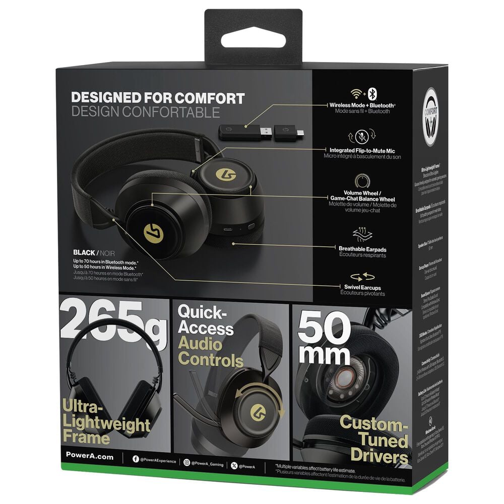 PowerA LucidSound LS500X Wireless Gaming Headset in Black, , large
