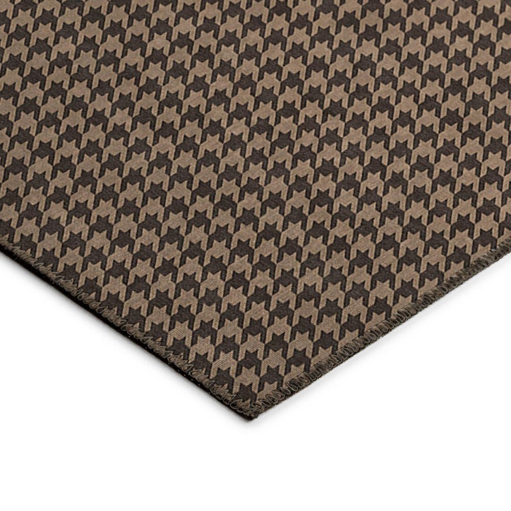 Dalyn Rug Company Hinton 2&#39;3&quot; x 12&#39; Chocolate Indoor/Outdoor Runner, , large