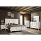 New Heritage Design Andover Full Panel Bed in White, , large