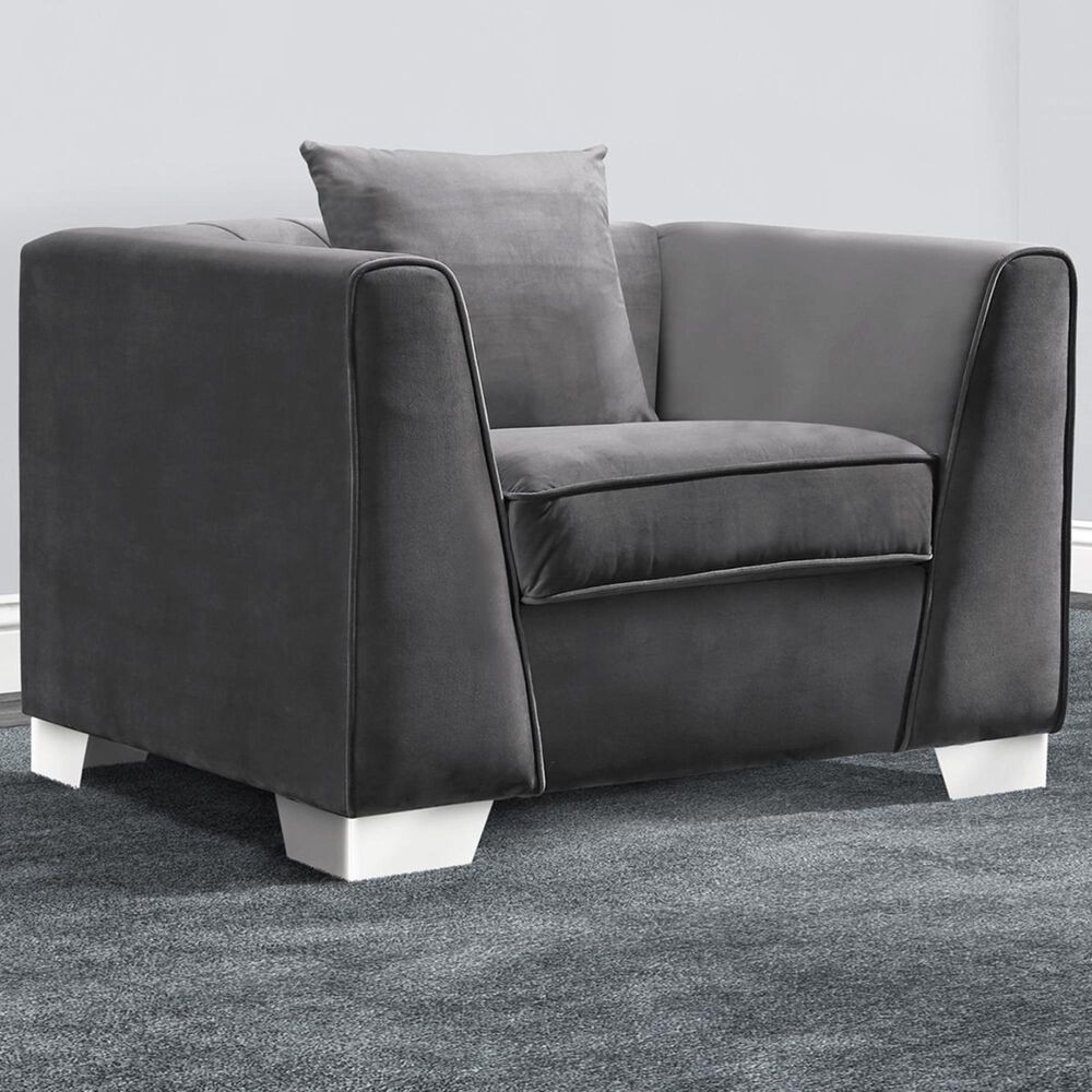 Blue River Cambridge Chair in Dark Gray, , large