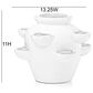 Alfresco Home Willows 8-Pocket Strawberry Patio Jar in Lace, , large
