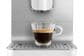 SMEG 47.34 Oz Fully Automatic Coffee Machine in Matte White and Smoky Grey, , large