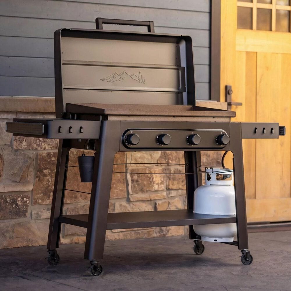 Traeger Grills Irontop 4-Burner Flattop Grill in Black, , large