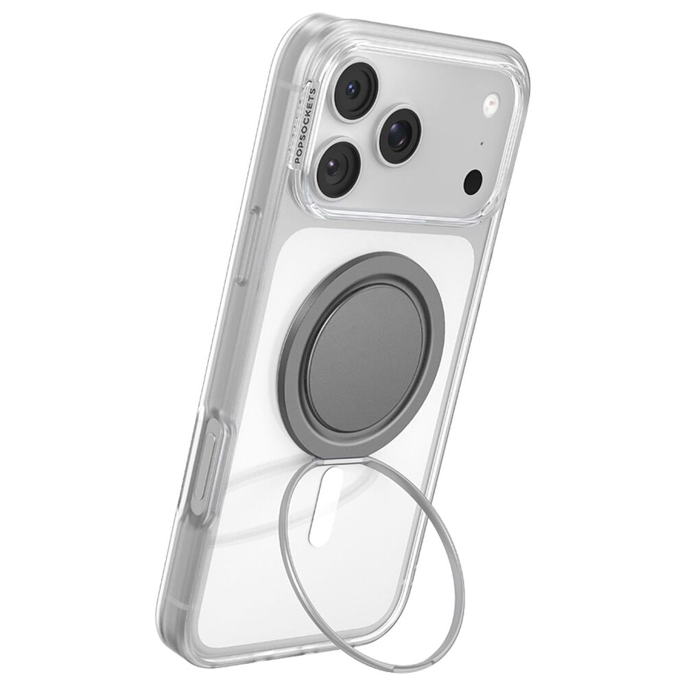 PopSockets PopGrip Low Profile MagSafe Circle in Gunmetal, , large