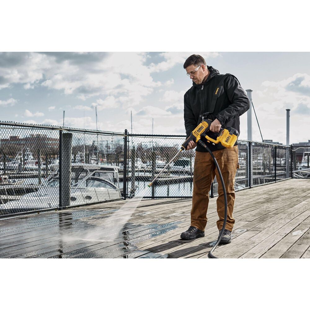 DEWALT 1000 PSI Cordless Power Pressure Washer Kit in Yellow and Black, , large