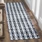 Safavieh Montauk Southwestern 2"3" x 6" Ivory, Blue and Black Runner, , large