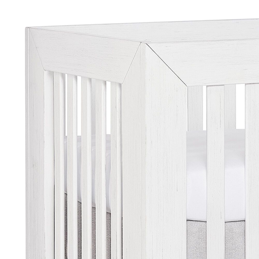 Evolur Maddox Convertible Crib in Weathered White, , large