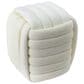 Sagebrook Home Machar 19" Knot Stool in Cream, , large