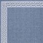 Safavieh Martha Stewart Cyprus Geometric 2" x 7" Grey and Cream Runner, , large