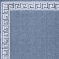 Safavieh Martha Stewart Cyprus Geometric 2" x 7" Grey and Cream Runner, , large
