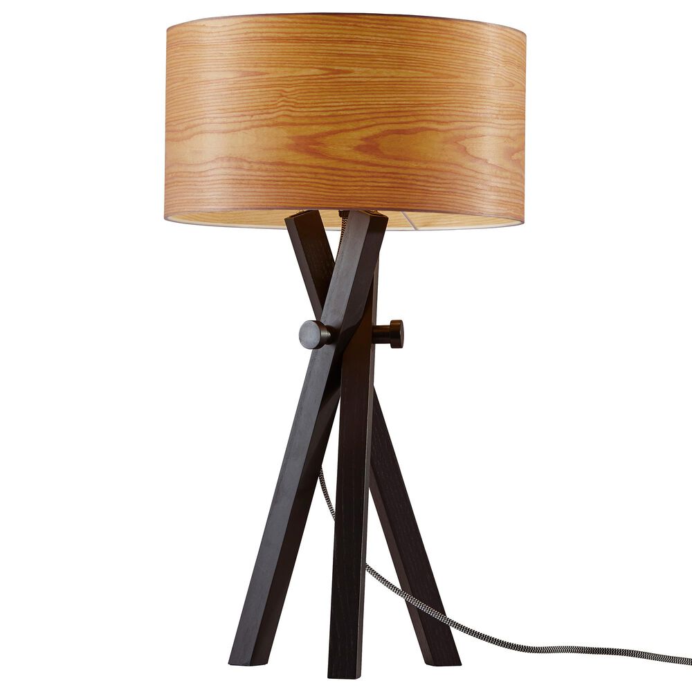 Adesso Bronx Table Lamp in Black, , large