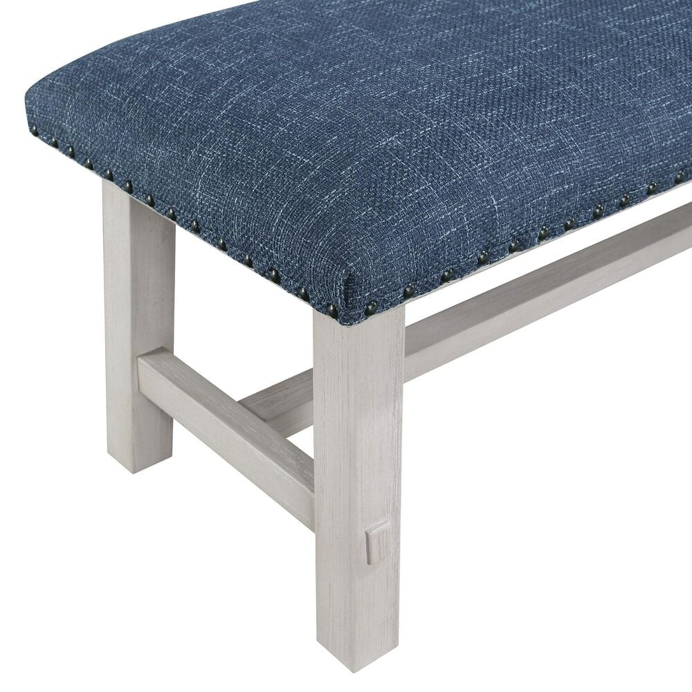 OSP Home Callen Bench in White Wash, , large