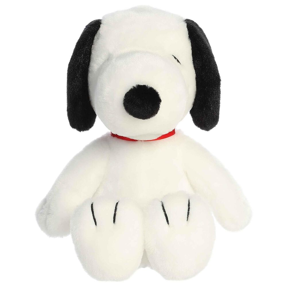 Aurora Peanuts 8&quot; Floppy Snoopy Plush in White and Red, , large