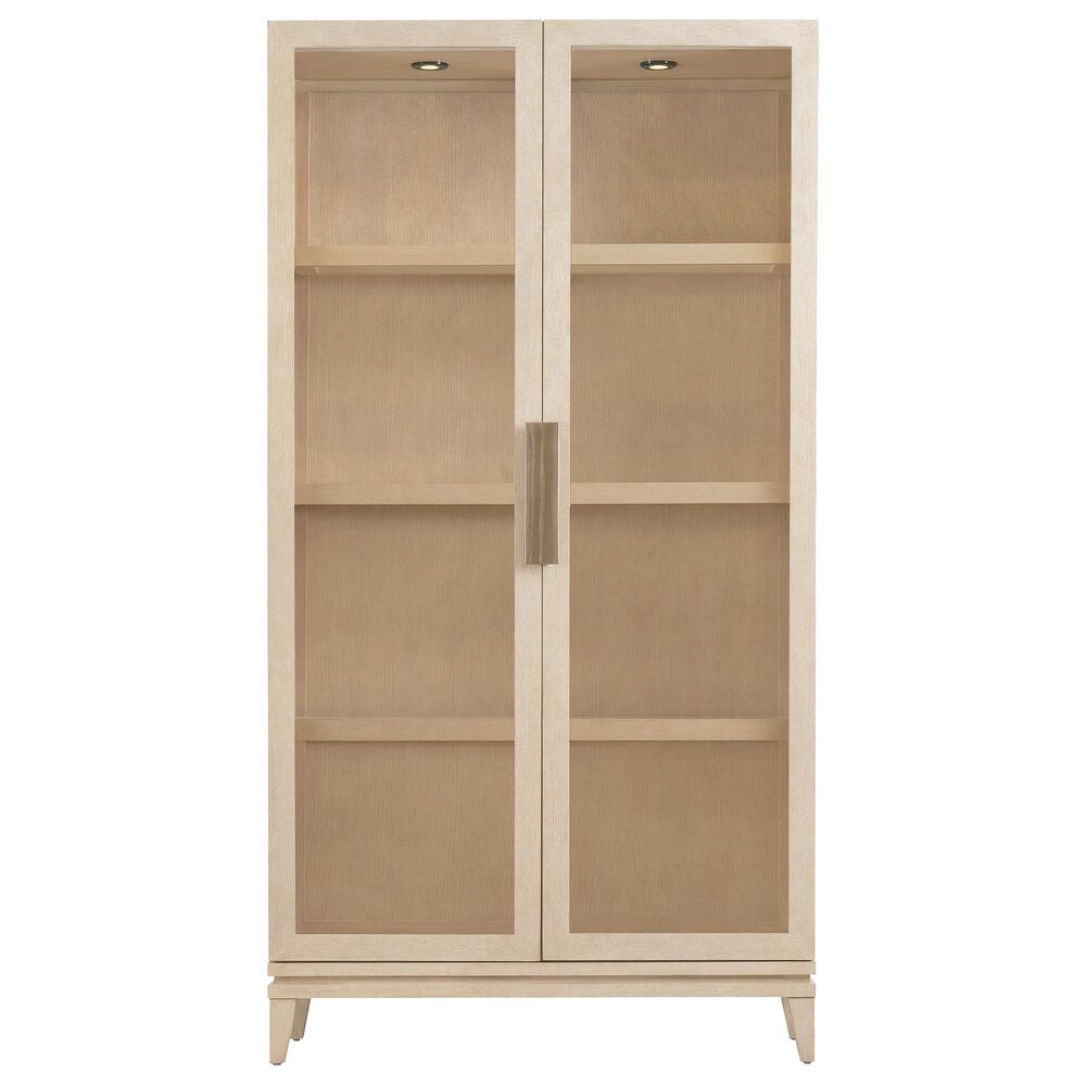 Hooker Furniture Westwood Display Cabinet in Polished Limestone, , large