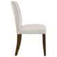 Coaster Cantley Dining Side Chair with Beige Cushion in Rich Brown, , large