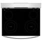 WHIRLPOOL 4-Piece Kitchen Package with 18.25 Cu. Ft. Top-Freezer Refrigerator and 5.3 Cu. Ft. Electric Range in Stainless Steel, , large