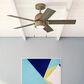 Hunter Erling 44" Ceiling Fan with LED Light in Burnished Brass, , large