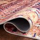 Loloi II Layla  9" x 12" Magenta and Multicolor Area Rug, , large