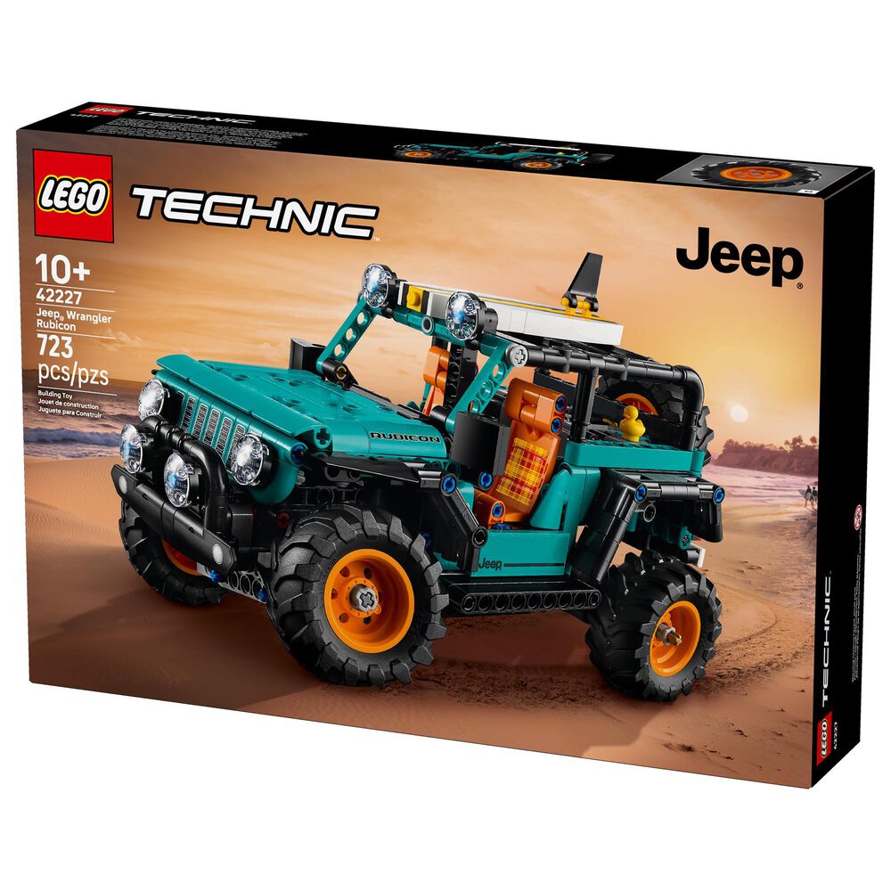 LEGO Technic Jeep Wrangler Rubicon SUV Building Set, , large