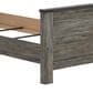 Ashley Frandern Twin Bookcase Panel Bed in Warm Gray, , large