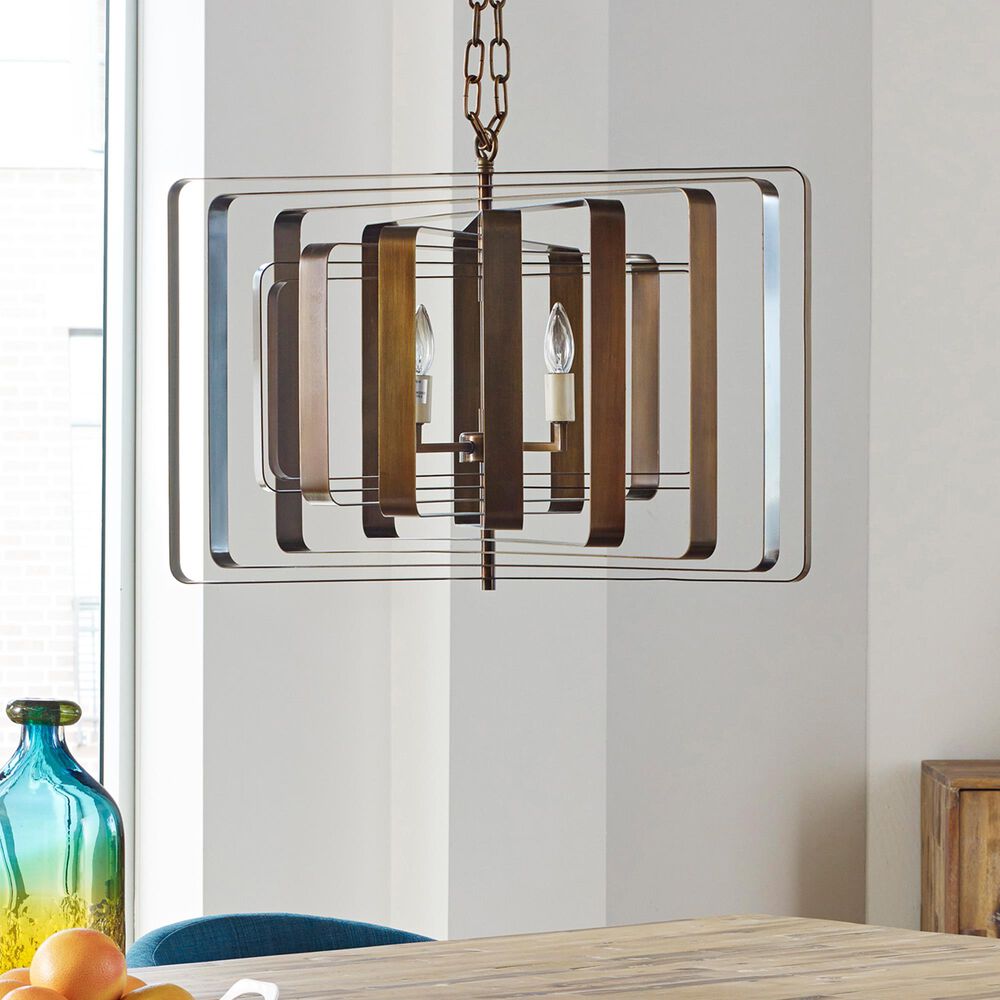 Moe's Home Collection Chelsea Pendant Lamp in Black, , large