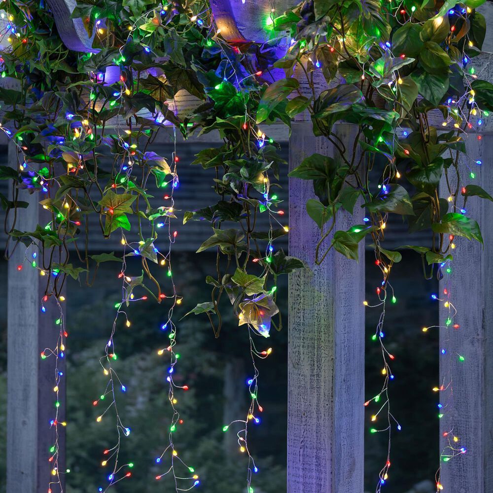The Gerson Company 600-Light Function Electric Firecracker Curtain Light in Multicolor, , large