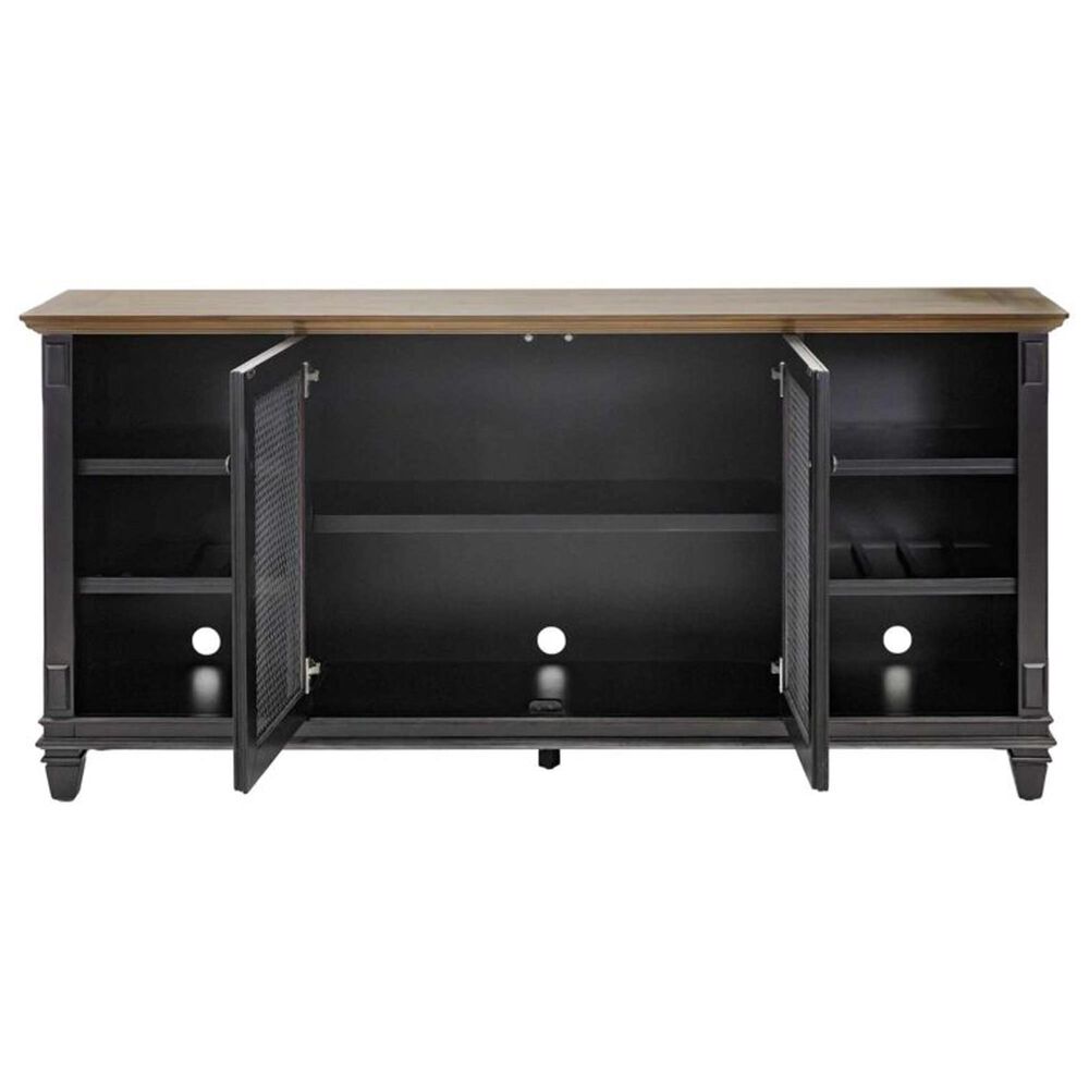 Martin Furniture Hartford 75&quot; Sideboard in Black, , large