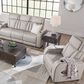 Ashley Boyington Leather Power Recliner in Gray, , large