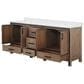 Lexora Home Ziva 80" Double Bathroom Vanity in Rustic Barnwood with 2 cm White Cultured Marble Top and Rectangular Sinks, , large