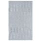 Safavieh Bermuda 3" x 5" Blue and Creme Indoor/Outdoor Area Performance Rug, , large