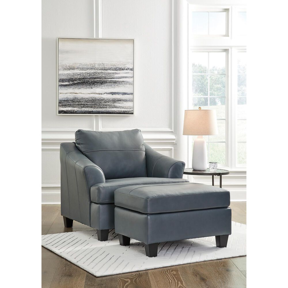 Ashley Genoa Oversized Chair in Steel, , large
