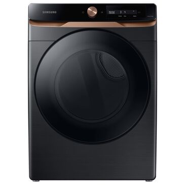 Samsung 7.5 cu. ft. AI Smart Dial Gas Dryer with Super Speed Dry and MultiControl in Brushed Black, , large