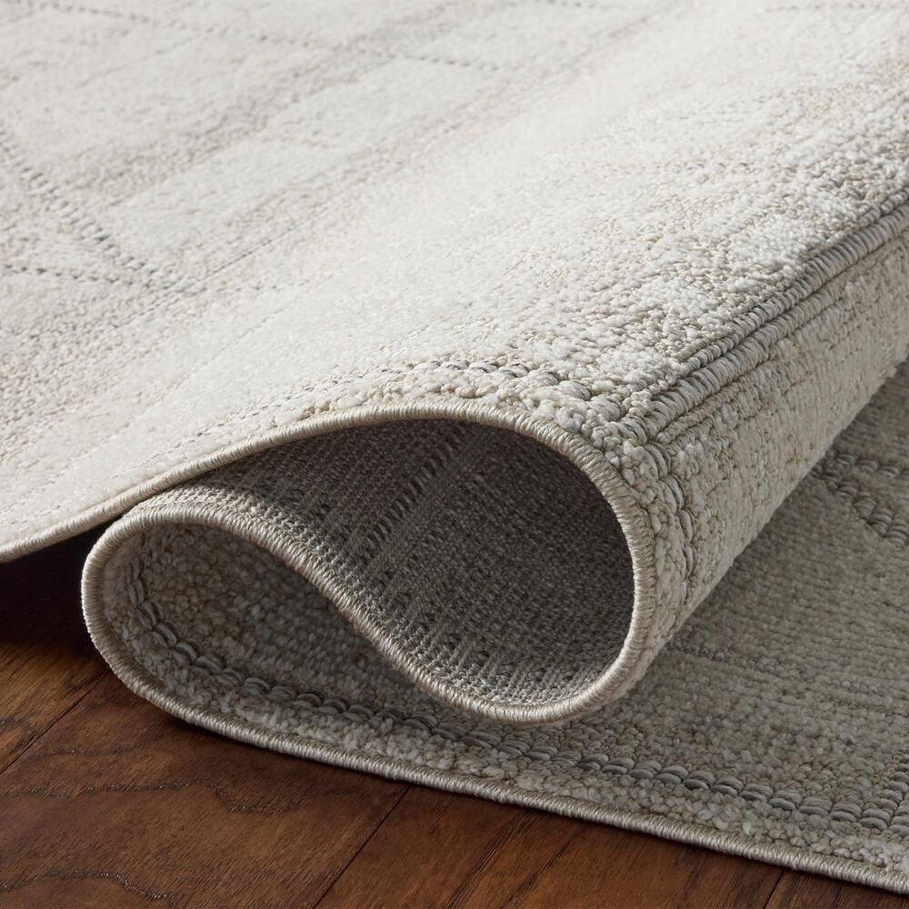 Loloi Roxie Ivory and Graphite 2' x 3' Area Rug, , large