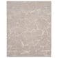 Nourison Silk Shadows SHA02 7"9" x 9"9" Silver Area Rug, , large