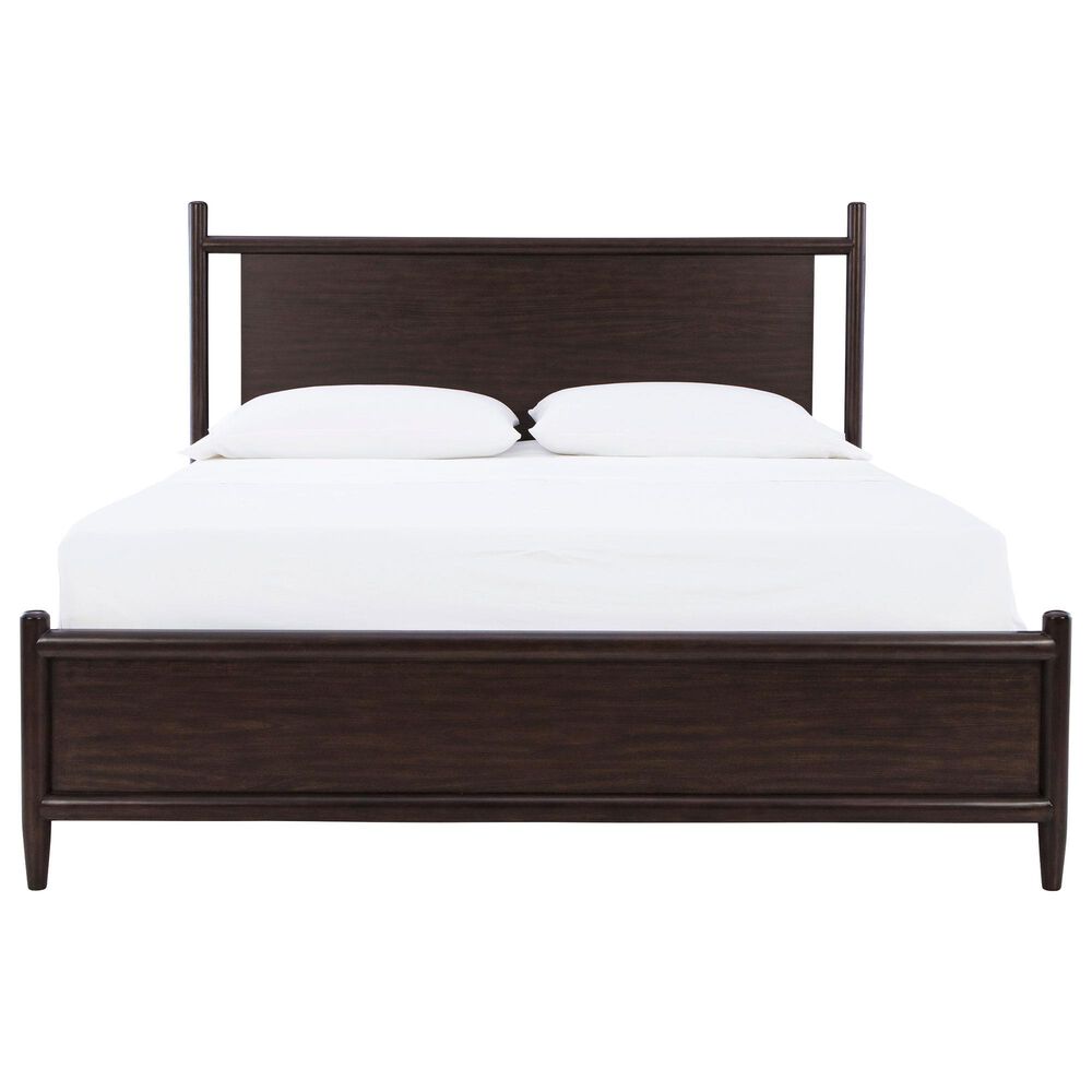 Ashley Dantenton King Panel Bed in Merlot, , large