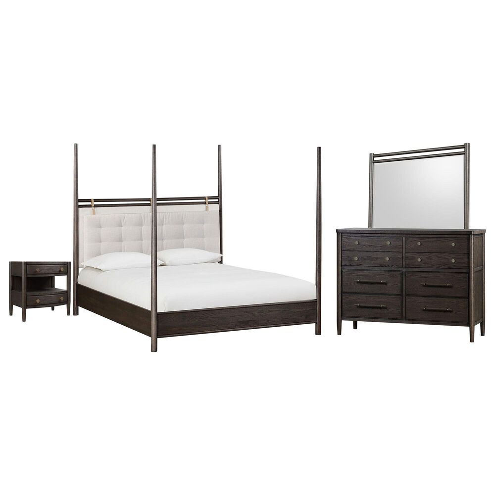 Urban Home Rockport Yin 4-Piece Full Bedroom Set in Yin, , large