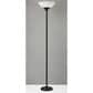 Adesso Glenn Torchiere in Black, , large
