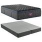 Simmons World Class Level Four Firm Pillow Top California King Mattress with High Profile Box Spring, , large