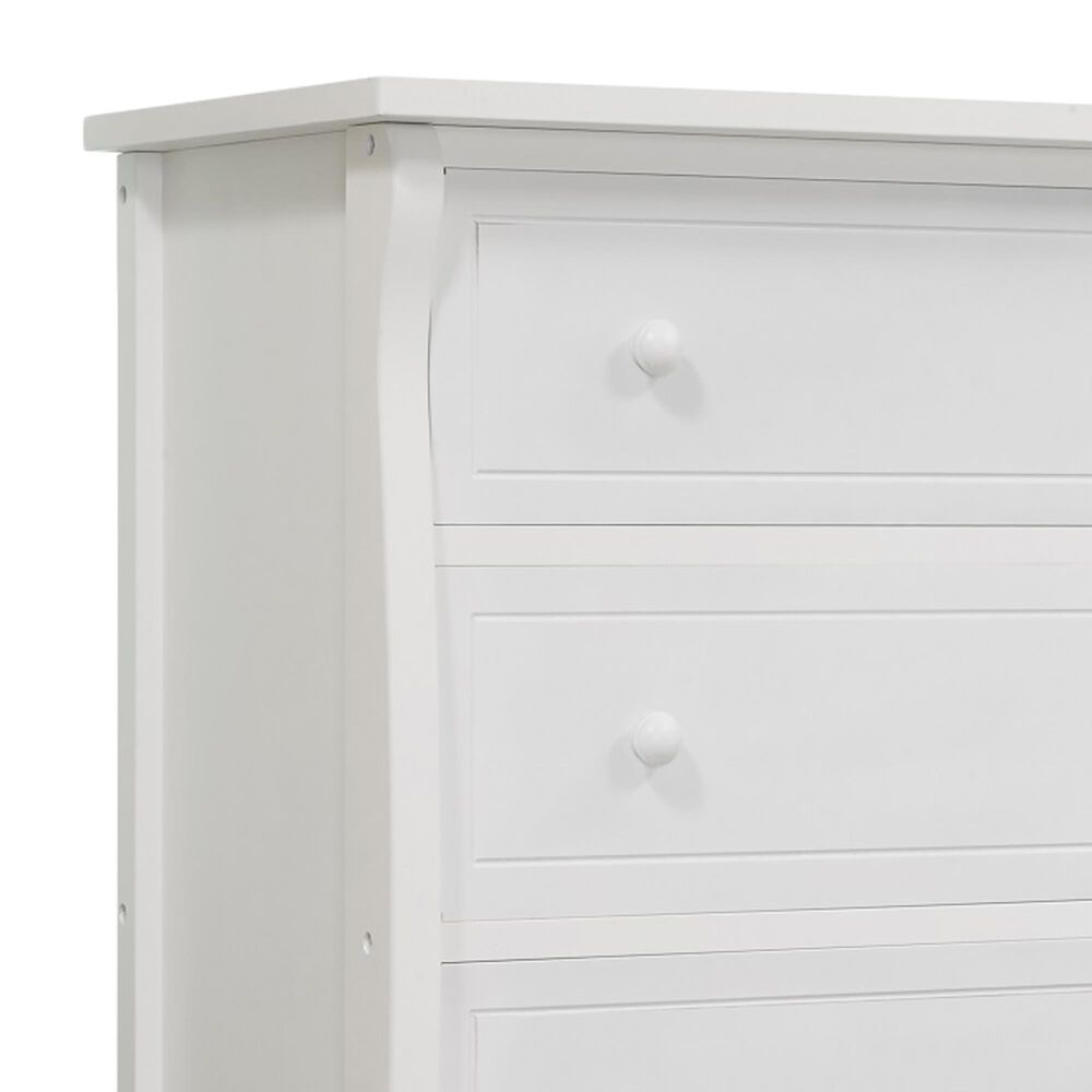 Sorelle Princeton 4-Drawer Chest in White, , large