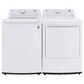 LG 4.5 Cu. Ft. Top Load Washer and 7.3 Cu. Ft. Electric Dryer Laundry Pair in White, , large