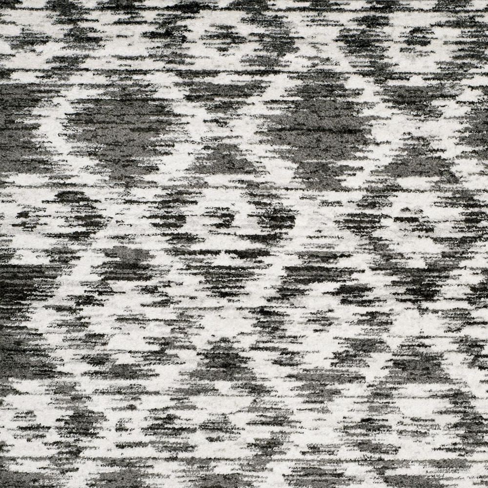 Safavieh Adirondack ADR118R-6R 6&#39; x 6&#39;  Charcoal/Ivory Round Rug, , large