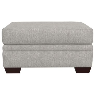 Henderson Basic Wool Ottoman in Light Gray, , large