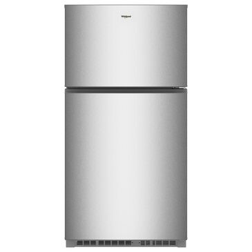 Whirlpool 21.3 Cu. Ft. Top Freezer Refrigerator with Total Coverage Cooling in Fingerprint Resistant Stainless Steel, , large